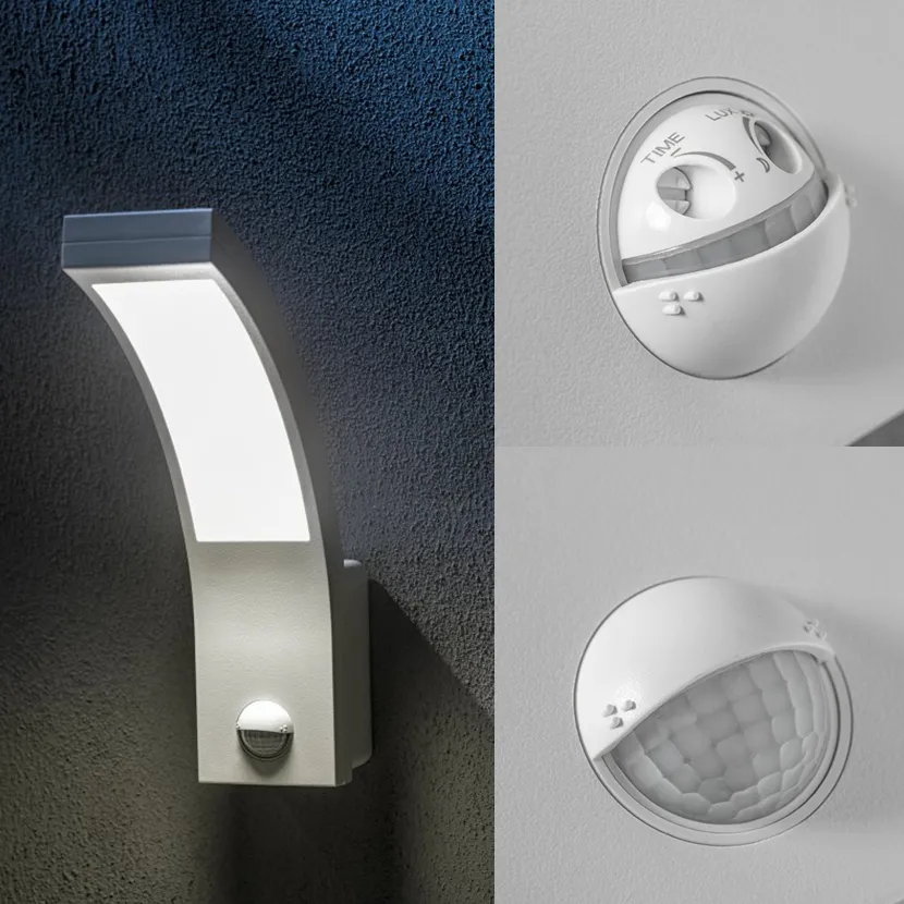 Slika proizvoda: LED LAMPA ZIDNA PARIS SZ 10W 4000K IP54 BELA GTV LED LD-PAR10W40-00